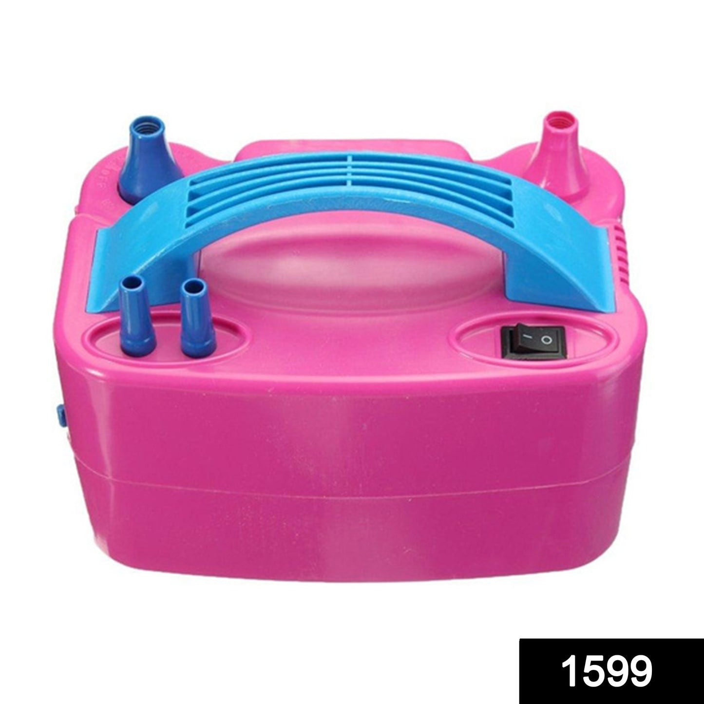 1599 Portable Dual Nozzle Electric Balloon Blower Pump Inflator - Springkart 