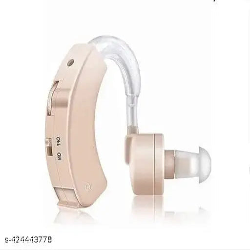 Ear Machine Behind the Ear Ultra Superior Sound Enhancement Amplifier for Old Age Hearing (Brown) (1pcs)