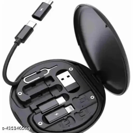 60W USB Adapter Cable Conversion Storage, Multi-Type Charging Convertor