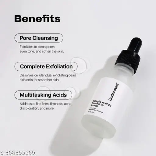 Salicylic Acid 2% Betaine 3% Serum | 30ml - Springkart 