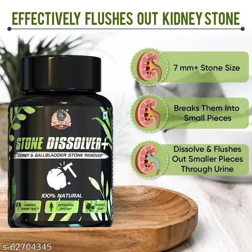 Stone Dissolver Veg Supplement Chanca Piedra & Celery Seed (60 Capsules | Pack of 1)