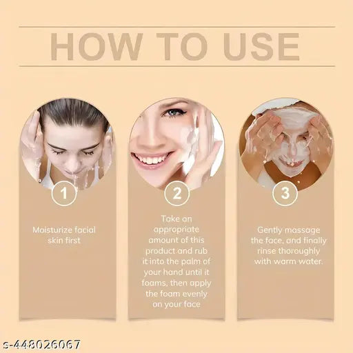 Rice Face Cleanser For Daily Use, Suitable for All Skin Types- 100ml (Pack of 3)