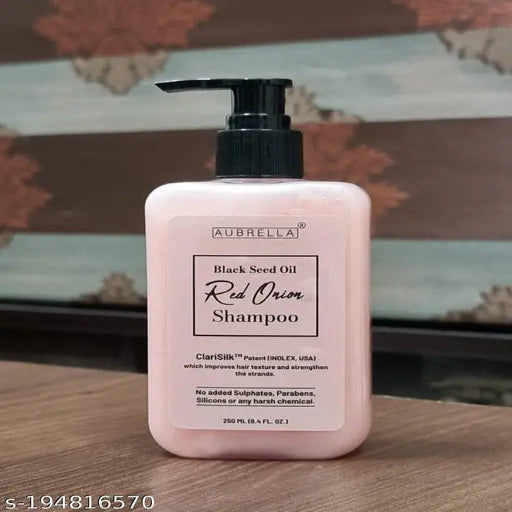 Adken Black Seed Oil Red Onion Shampoo For Hair Growth Shiny Hair Frizzy Hair Also Dandruff