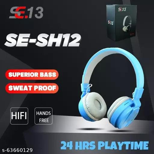 SE.13 SE-SH12 Blutooth Headphone - Springkart 