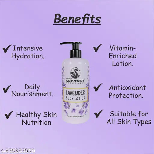 Lavender Soft Touch Body Lotion for Women & Men, All Skin types
