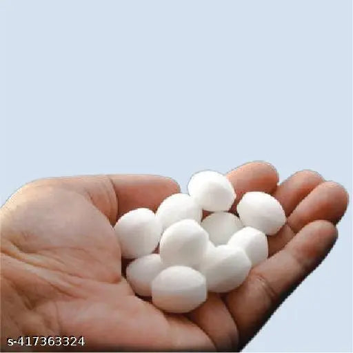 Fresh Naphthalene Balls White Color Basin pack of 1 (400 gm)