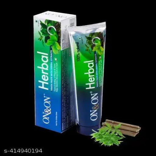 On & On Herbal Tooth Paste With Herbal Extracts, 150 Gms