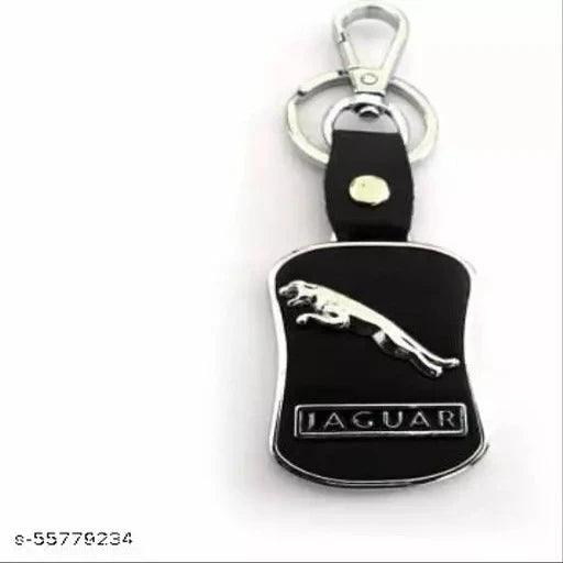 Alexus LEATHERITE BLACK Locking Key Chain - Springkart 