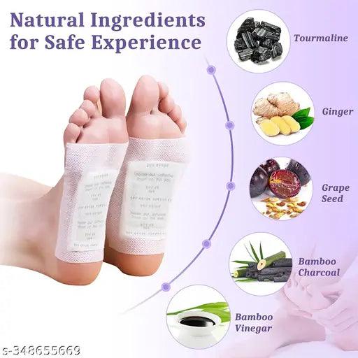 Premium Adhesive Body and Foot Patch to Detox Organic Natural ingredients Cleansing