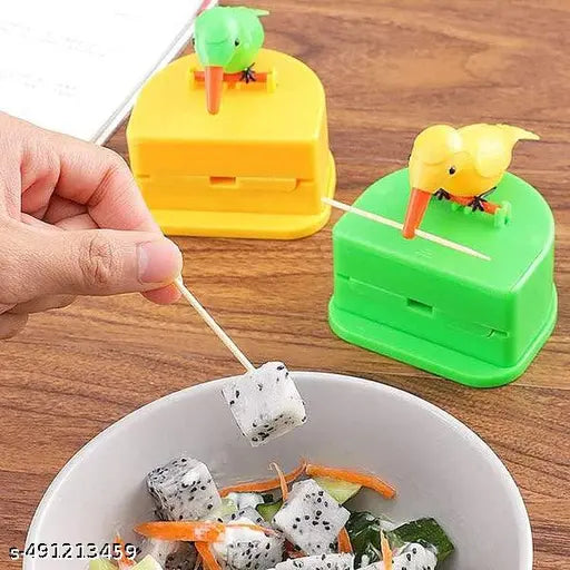 Bird Automatic Toothpick Dispenser Box Toothpick Holder(1 Pcs) - Springkart 