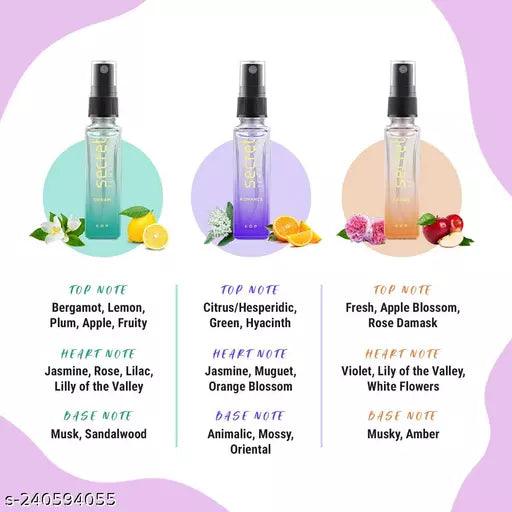 Secret Temptation Adore, Dream and Romance Perfume Travel Pack (8 ml Each) - Springkart 