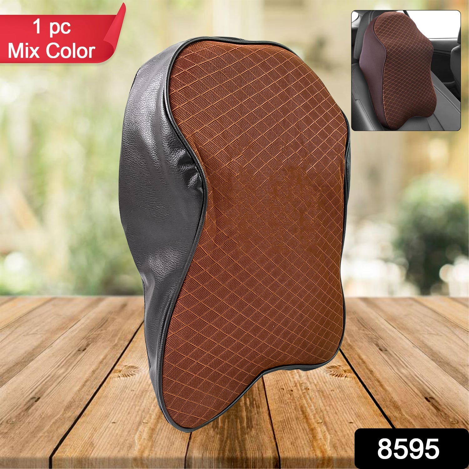 Car Neck Pillow Car Neck Headrest Pillow Memory Foam Car Accessories Cushion Car Seat Head Support Neck Protector Car Seat Neck Pillow, for Driving (1 Pc / Mix Color) - Springkart 