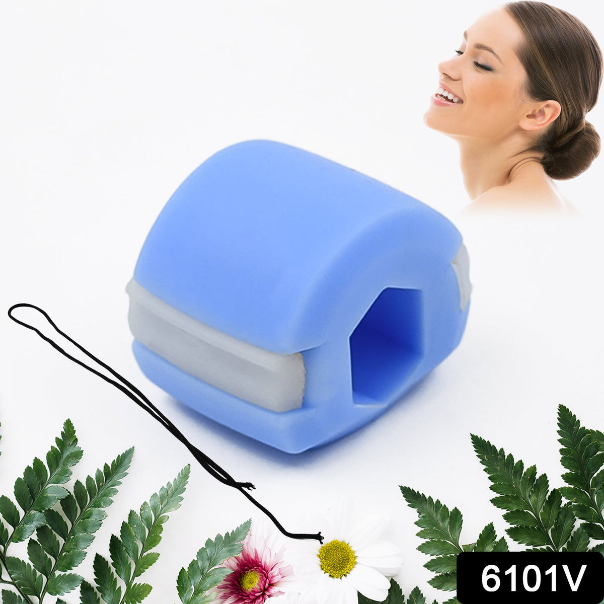 Cn Blue Mouth Exerciser Used To Gain Sharp And Chiselled Mouth Easily And Fast. - Springkart 