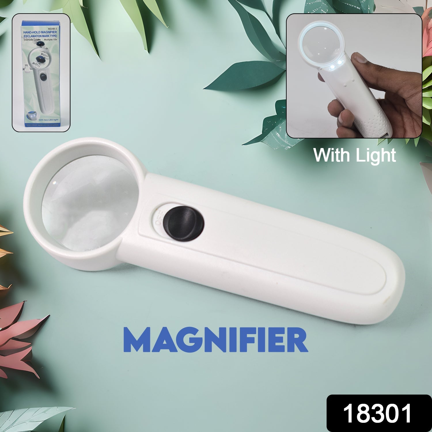 Carson Dual LED Handheld Magnifier