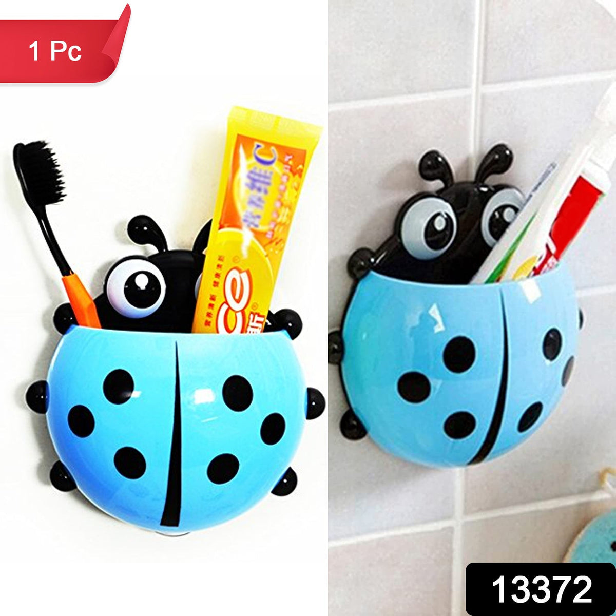 Ladybug Toothbrush Holder (1 Pc) - Springkart 