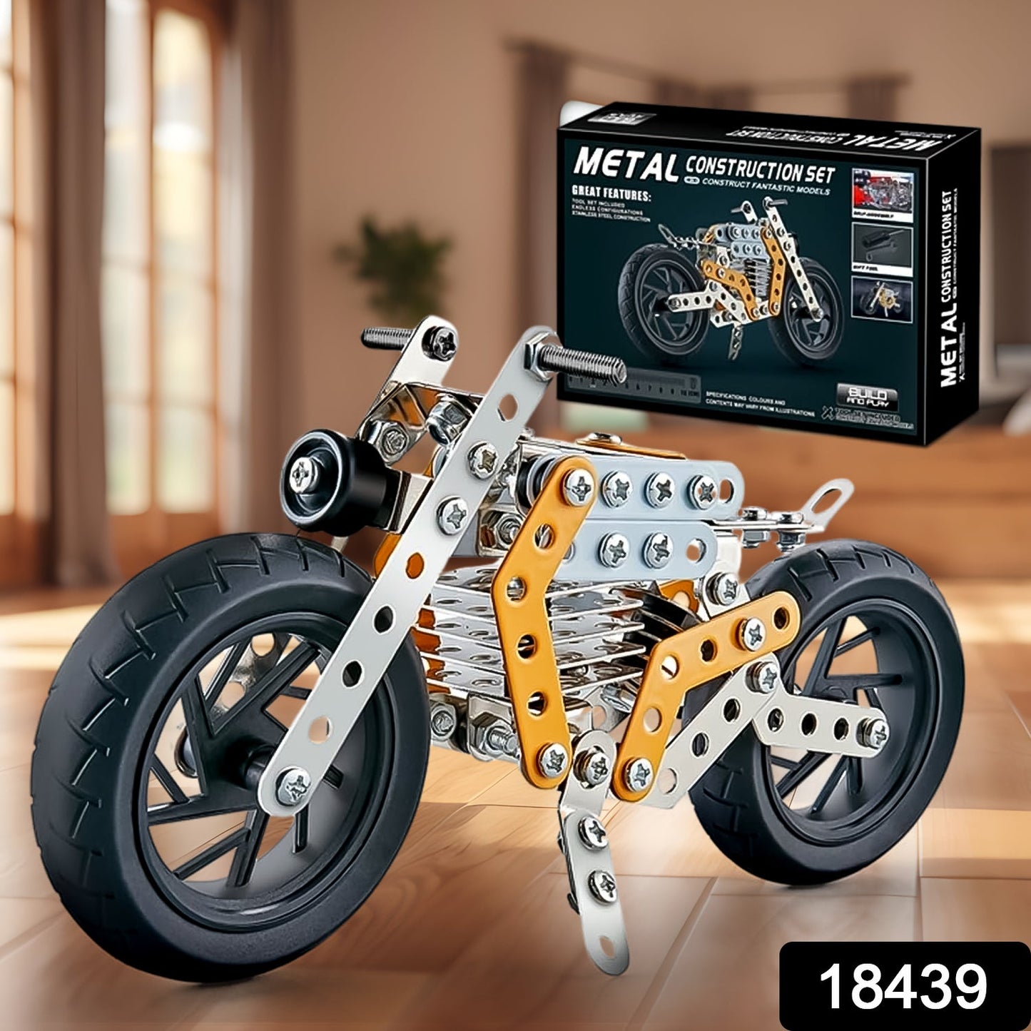 Metal DIY Bike Building Blocks for Kids (bike 162 pc of Bike Tool / 1 Set】 - Springkart 