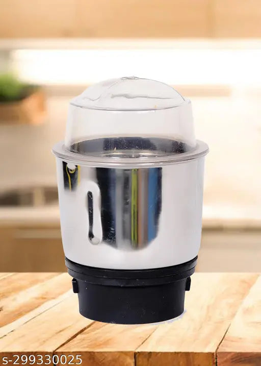 The AS TRADER Combo Chutney Jar Mixer Jar (250ml 500ml) Fit on 2 Lock & 4 Teeth Coupler Mixer Juicer Jar