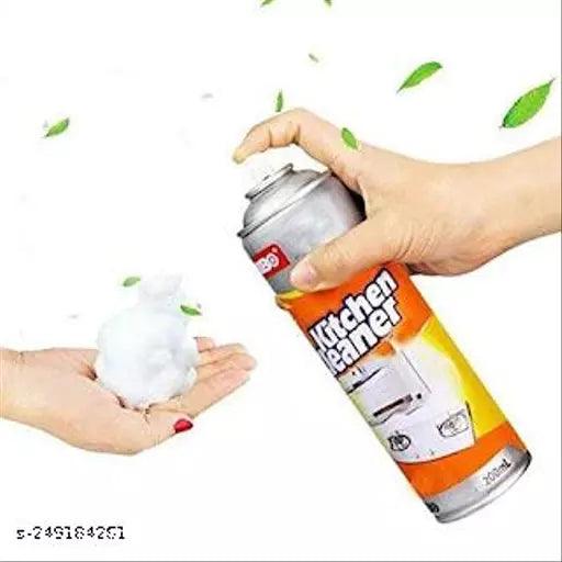 Multi-Purpose Foam Cleaner Kitchen Cleaner Spray Grease Stain Remover 500ml - Springkart 