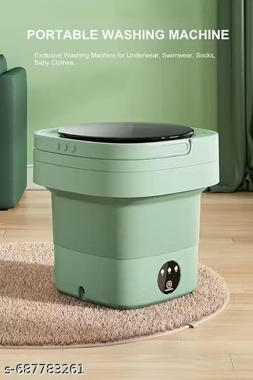 Semi Automatic Folding 2kg Top Loading Mini Washing Machine with Dryer