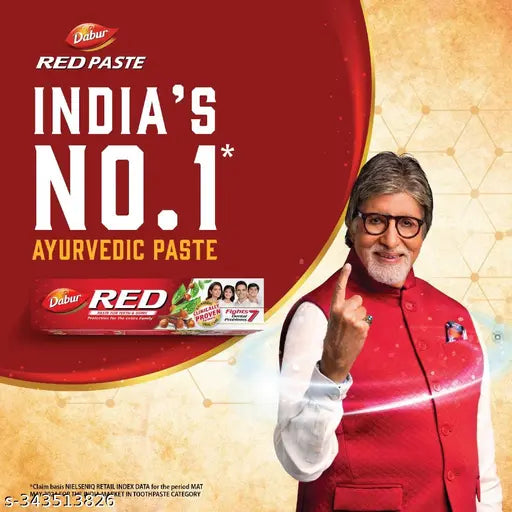 Dabur Red Paste 150g 3+1 LIMITED STOCK - Springkart 