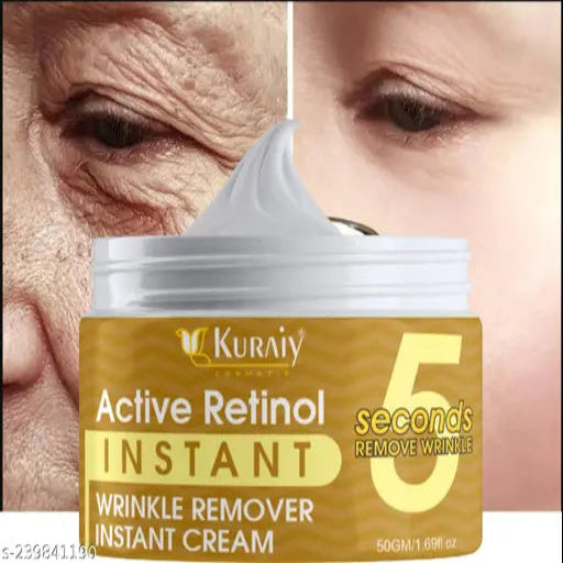Natural Instant Wrinkle Remover Face Cream Lifting Firming Anti-Aging Fade Fine Lines Tighten Products Smooth Skin Beauty Care