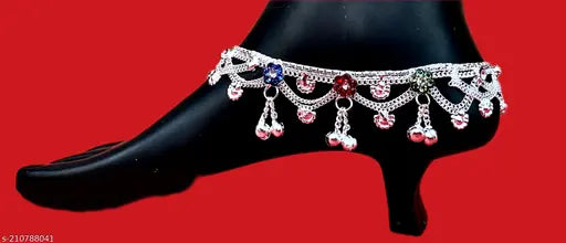 Silver Plated Anklet  4. Combo