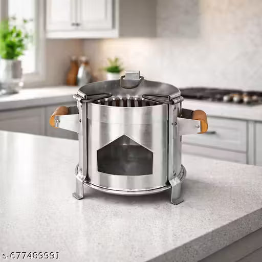 Portable Iron Sigdi / Angethi / Stove / Chulha for Wood & Coal – Multi-Purpose Heater & Outdoor Cooking Stove