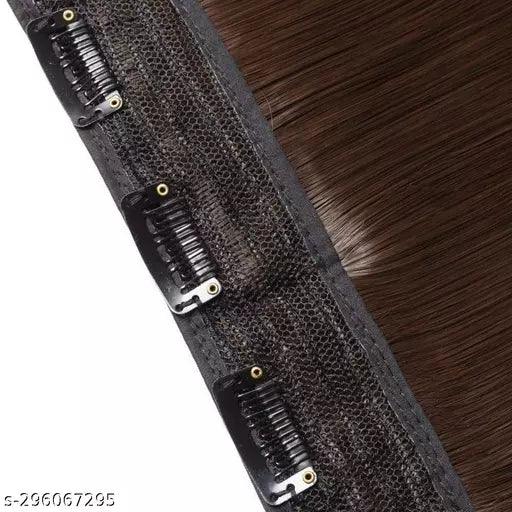 27 Inches/69 CM Long 5 Clips Hair Extensions For Women In Straight Hair - Springkart 