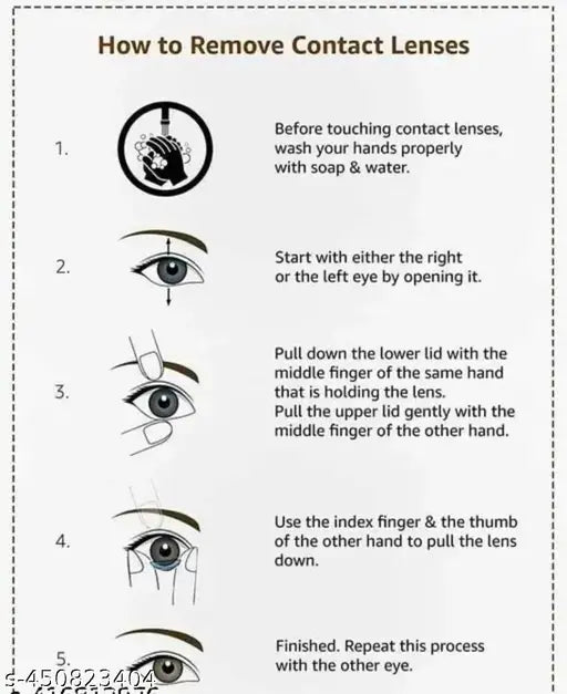 DARK BLUE EYE LENS -  Contact Lens In Zero Power.