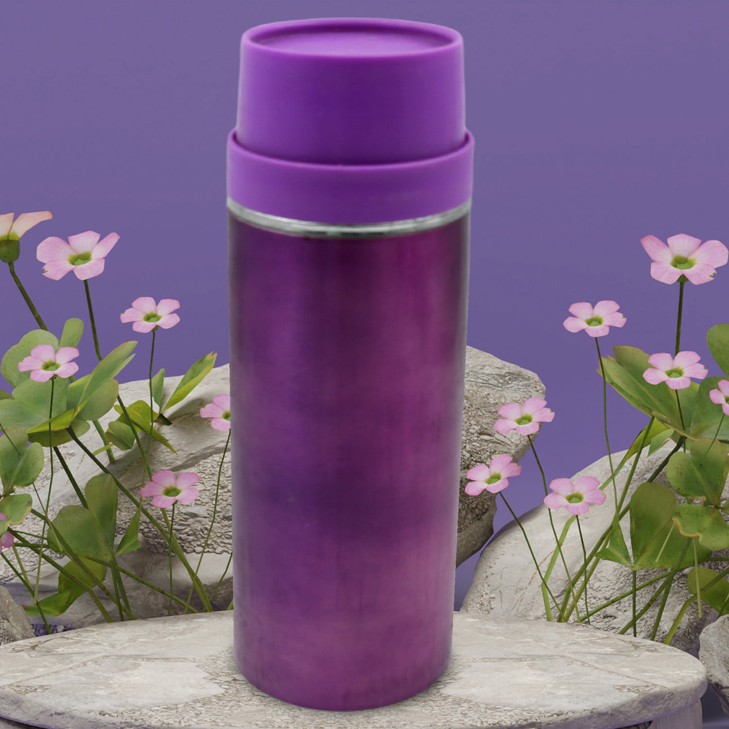 12765 Stainless Steel Water Bottle Leak Proof Rust Proof Hot Cold Drinks Gym Sipper Bpa Free Food Grade Quality Steel Fridge Bottle For Office Gym School (500 Ml Approx) - Springkart 