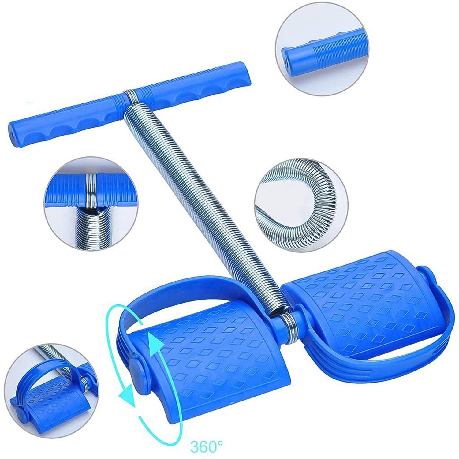 Spring Tension Pull Rope Resistance Band Exercise Strap Single Spring (1 Pc) - Springkart 