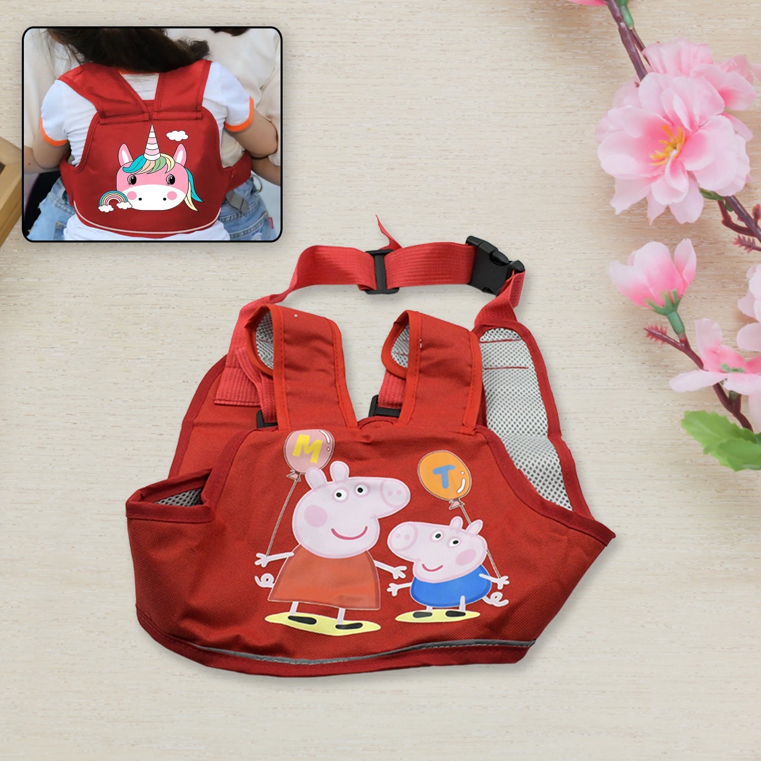 Protect Your Precious Cargo: Baby Safety Belt for Carrier (1 Pc) - Two Wheeler Safety - Springkart 