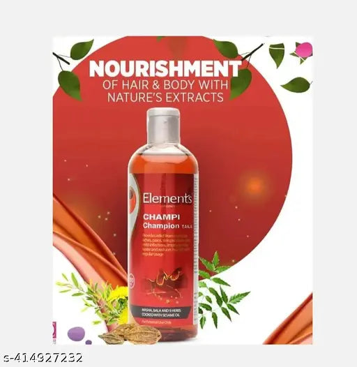 Elements Wellness Champi Champion Taila, 200 Ml