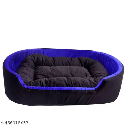 Dog Beds , Sofas & Chair For Dog Blue Black XL Size (WxH - 91x23 Cm) - Springkart 