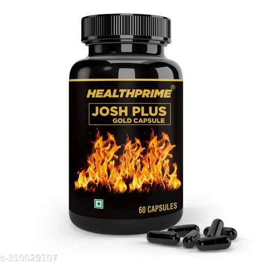 Josh Plus Gold Capsule For Stamina, Power & Muscle Booster (60 Capsules) - Springkart 