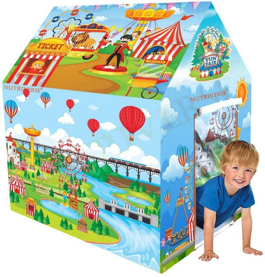 MSM ZONE Tent House For Kids Large Size Jumbo Tent House  (Multicolor)