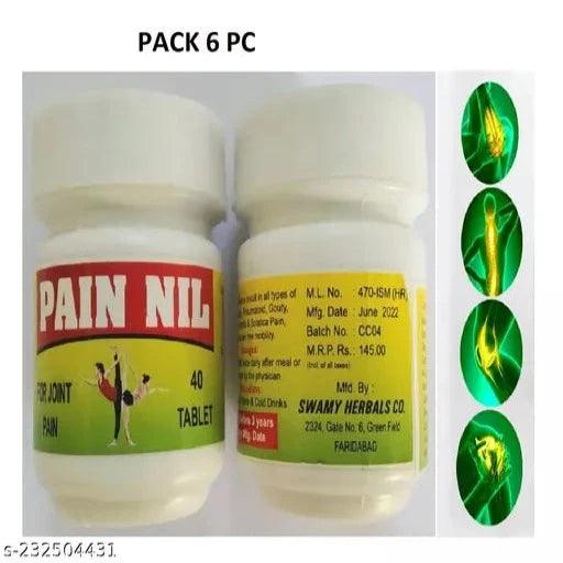 Swami Herbal Pain Nil Tablet = 6 Pack - Springkart 