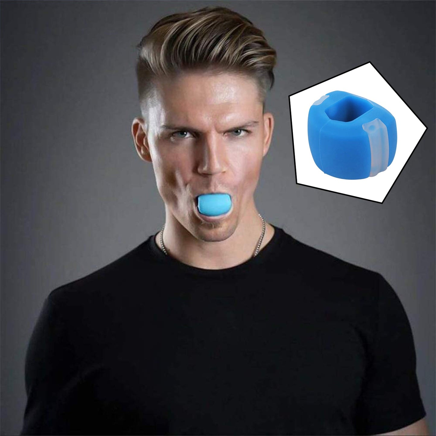 6101c Cn Mix Jaw Exerciser Used To Gain Sharp And Chiselled Jawline Easily And Fast. - Springkart 