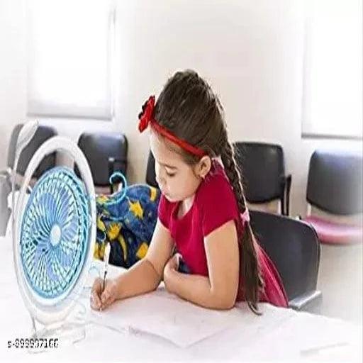 Smart Protable 7 Speed Mini Fan Rechargeable Folding Fan with LED light Fan, USB Fan - Springkart 