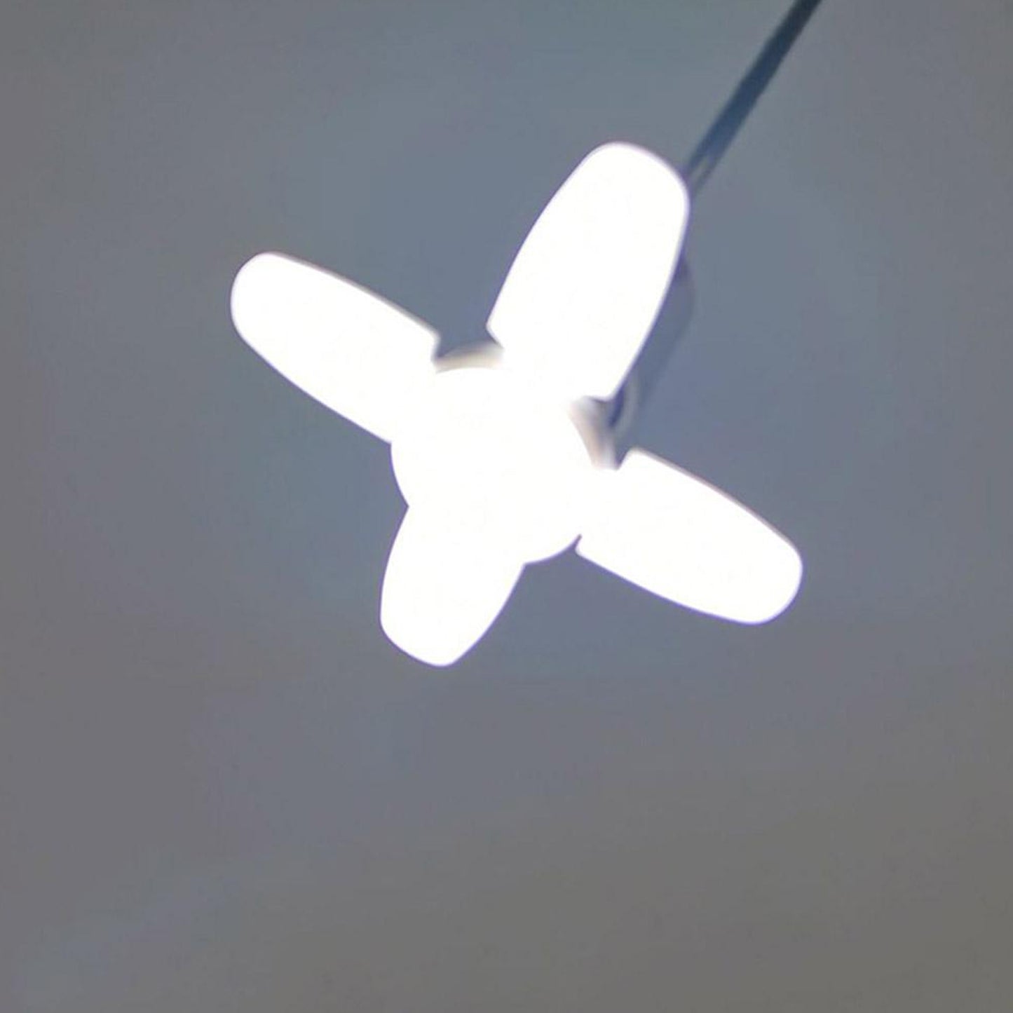 6179 Fan Blade Led Bulb 28v Foldable Led Blade Fan Bulb ( 1 Pc ) - Springkart 