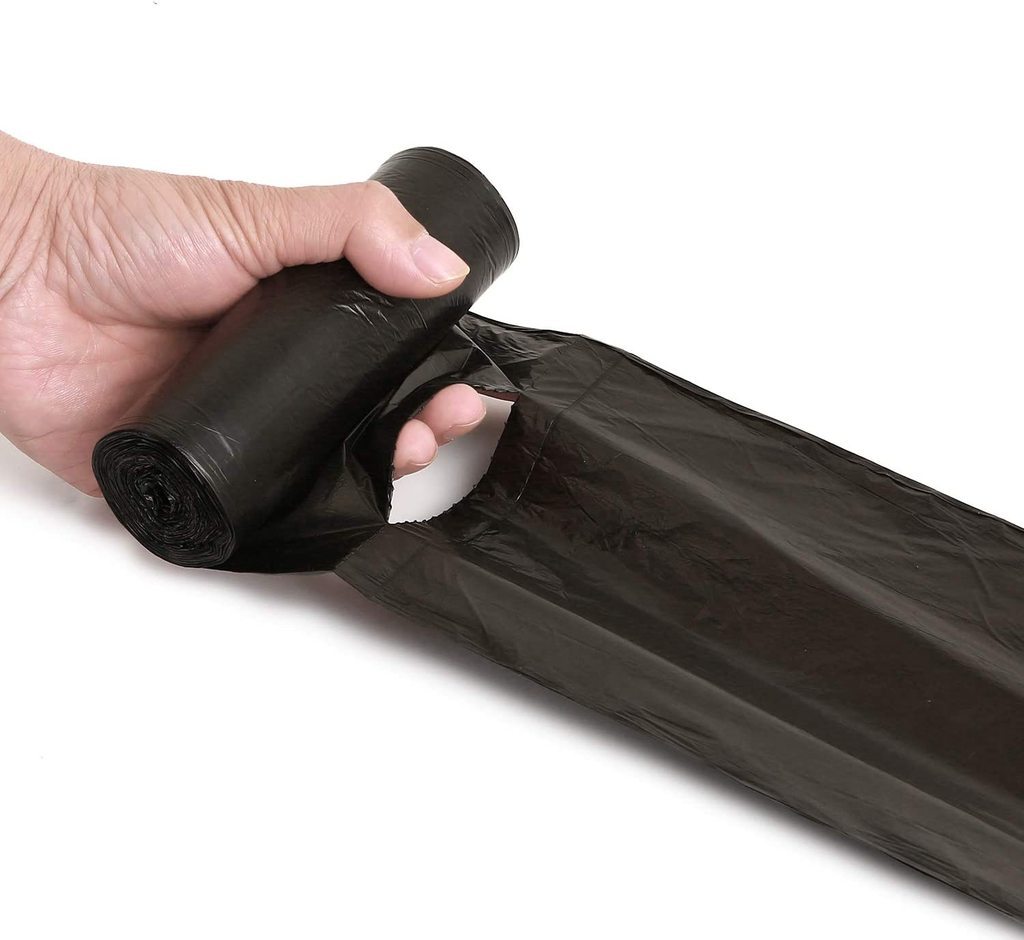 1575 Garbage Bags Medium Size Black Colour (24 X 32) - Springkart 