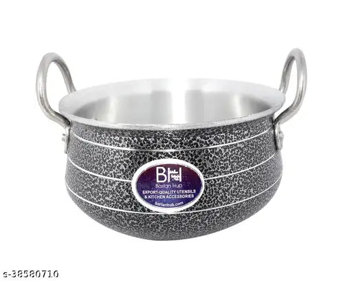 Handi With Lid ( Aluminium Made , Dishwahser safe , 1000 ML )