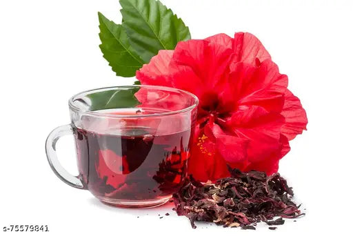 Hibiscus Flower Powder | Rosa Sinensis | Hibiscus Rosa Sinensis | Shoeblackplant For Skin Care | Hair Care | Hair Growth | Weight Loss | Eating | Drink | Tea - 100Gram(Pack of 2) - Springkart 