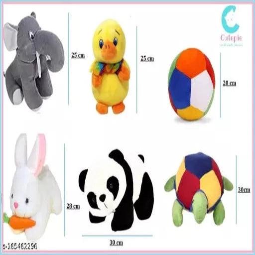 Stuffed Toys 6 pcs Combo set soft toys - Springkart 