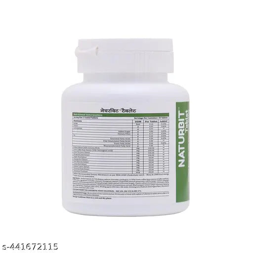 Asclepius Wellness Naturfit Naturbit Tabalet 60 Tabalets - Springkart 