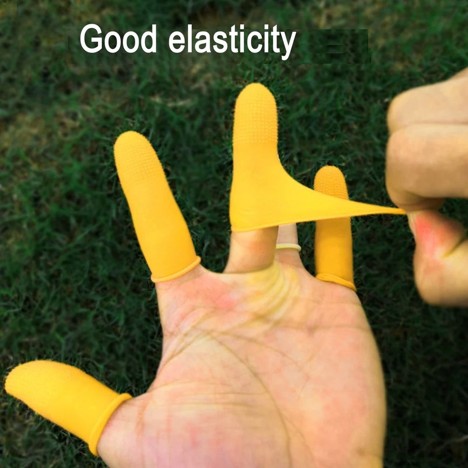 Finger Caps Silicone Finger Protectors Sleeves (Finger Cots 145 Pcs Set Approx) - Springkart 