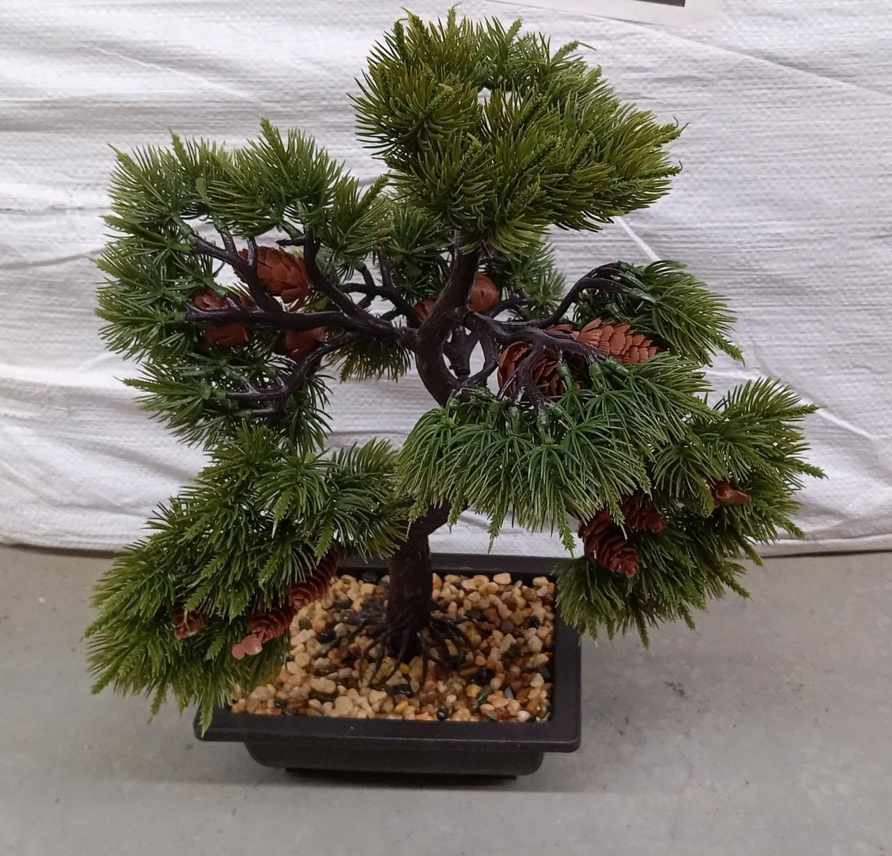 Artificial Potted Plant with Square Pot - Springkart 