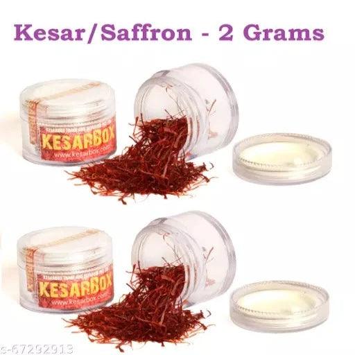 Certified Grade A1 Saffron Kesar-100% Pure and Finest Quality Saffron-Pack of 2