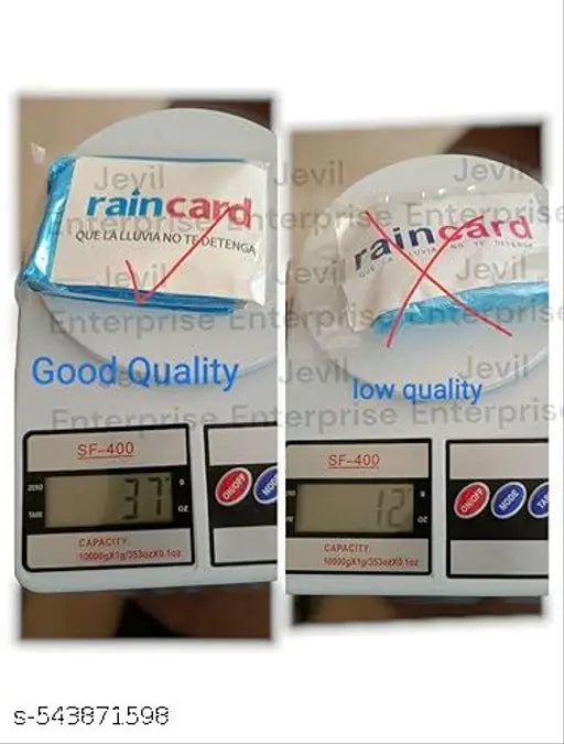 Disposable Rain Card for Emergency Use (Pack Of 5)  Waterproof Rain with Smallest Pocket Size| Easy to Carry & Use and Reusable | 2 to 3 time wear Thin Plastic | Multi Color Free Size (Pack Of 5)