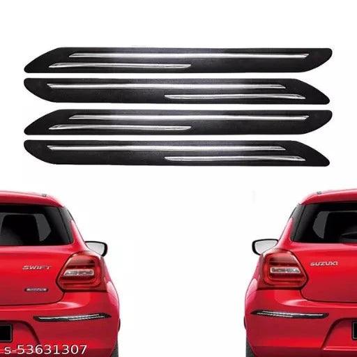 Universal CAR Bumper Protector/GUARD Set of 4 Pcs- Universal Car - Springkart 